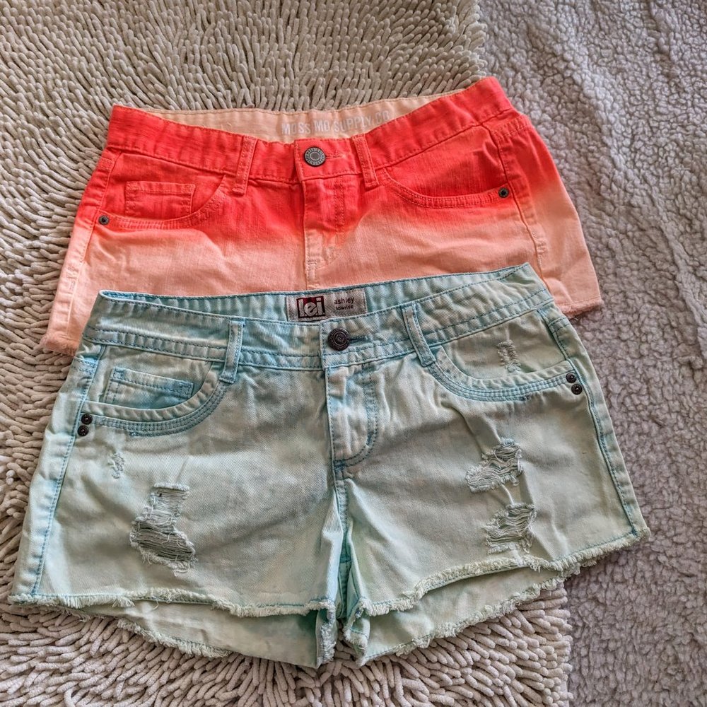 Bundle Of Two (2) Lei & Mossimo Size 9 Shorts - image 4